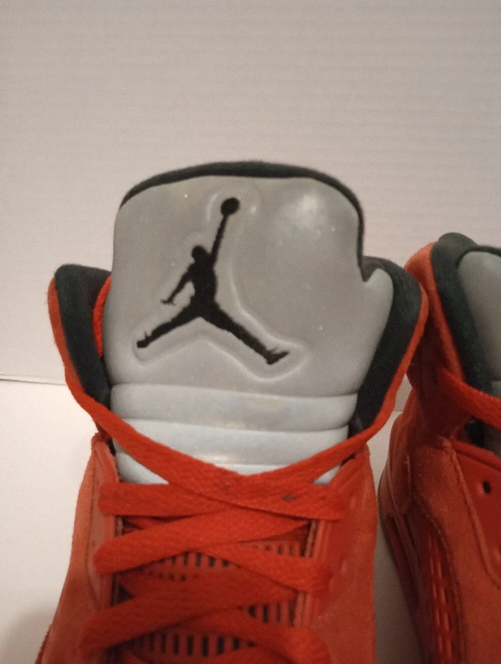 Jordan Retro 5 Red Suede Mens 11.5